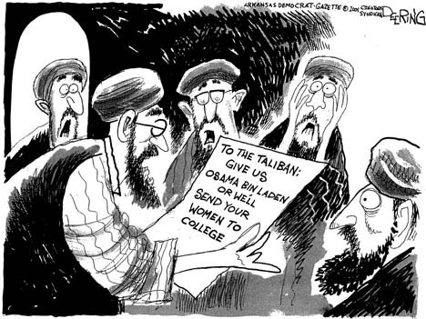 Terrorist Attack Cartoon